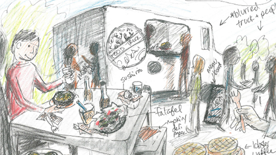 Food Truck Sketch 1