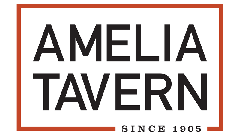 Amelia Tavern Logo PMS7598 Tagline